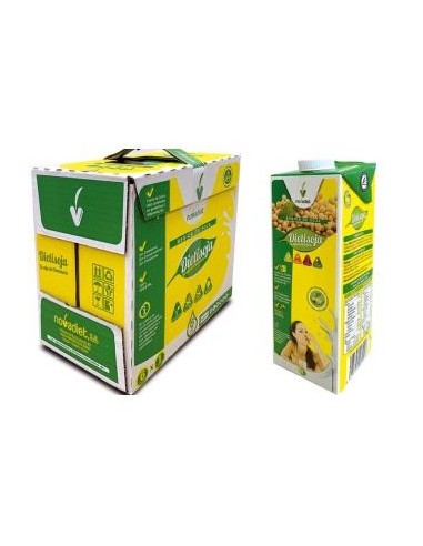 Bebida Vegetal De Soja Dietisoja 1Lt 6Uds. de Novadiet