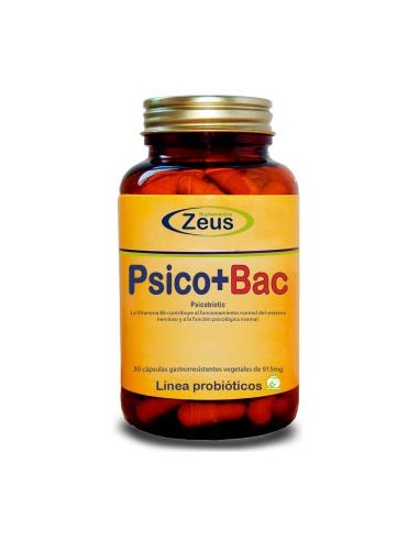 Psico+Bac (Psicobiotic) 30Cap. de Zeus