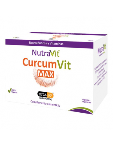 Nutravit Curcumvit Max 30 Cápsulas  Nutravit