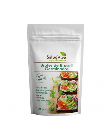 Brotes de Brocoli Germinados 100 Grs. de Salud Viva