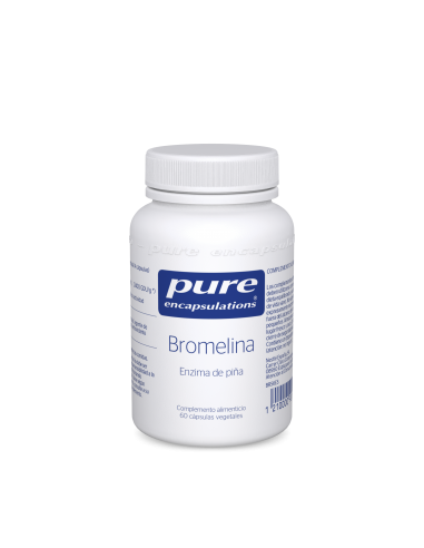 Bromelina 60cap (24x34g) de Pure Encapsulations