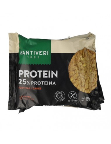 Tortitas Proteina 3*3 57 G De Santiveri