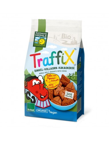 Traffix Galletas De Espelta Choco NiÃ±os Bio 125 Gr De Bohlse