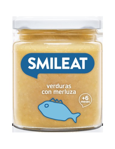 Tarrito De Merluza Con Verduras 230 G Eco De Smileat