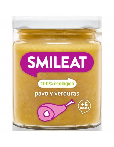 Tarrito De Pavo Con Verduras 230 G Eco De Smileat