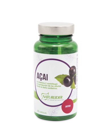 AÃ§ai 60 Vcaps De Naturlider