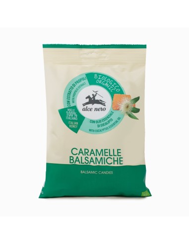 Caramelos Miel Ecualipto Y Propoleo Bio 100G De Alce Nero