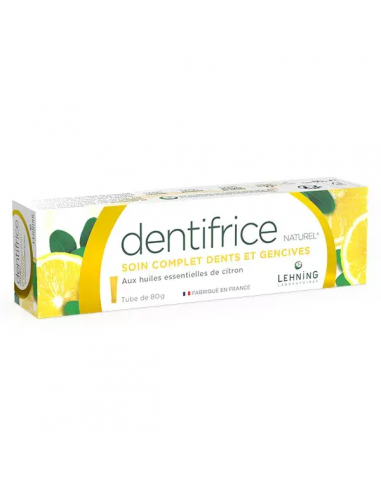 Dentifrico Natural 80g Lehning