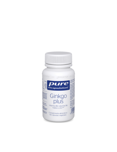 Ginkgo plus 60cap (24x11g) de Pure Encapsulations