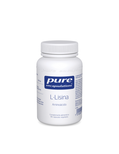 L-Lisina 90cap (24x50g) de Pure Encapsulations