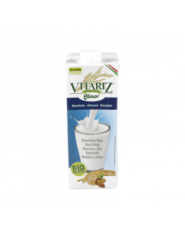 Bebida Vegetal De Arroz Con Almendra 1Lt. Bio Sg de Vitariz