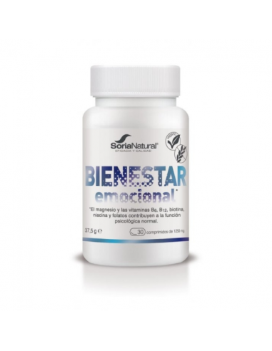 Bienestar Emocional 30 comprimidos de Soria Natural