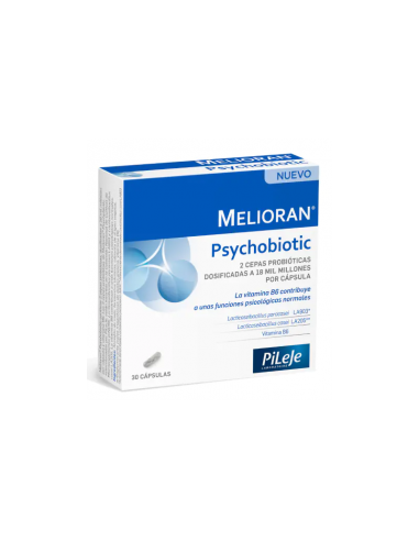 Melioran Psycobiotic 30 cápsulas de Pileje