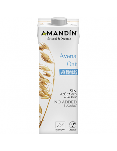 Bebida Vegetal de Avena Eco Vegy de Amandin