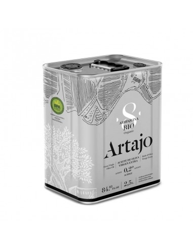 8 Lata Arbequina 2,5l 2,5 L de Artajo