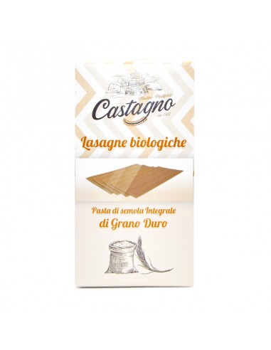 LASAÑA DE TRIGO INTEGRAL 500 g de Castagno