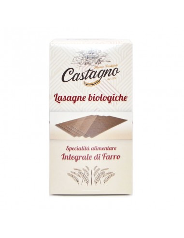 LASAÑA ESPELTA INTEGRAL 500 g de Castagno