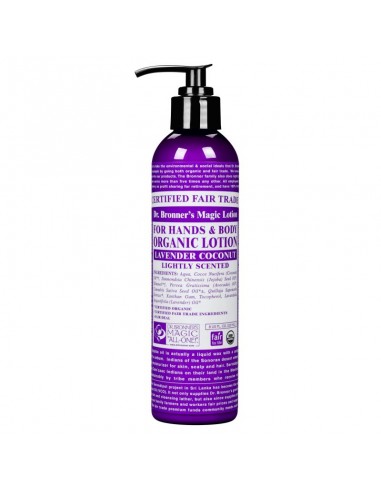 Locion Corporal Lavanda-Coco 240 ml de Dr Bronners