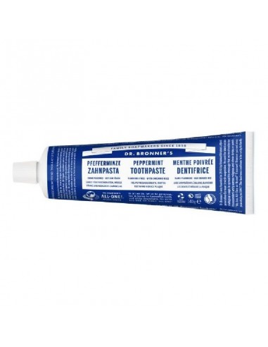 Dentrifico Peppermint 140 Gr 140 g de Dr Bronners