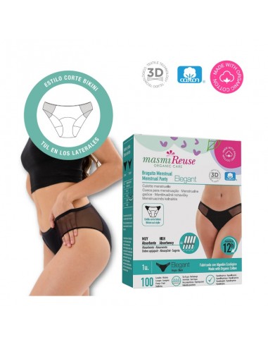 Braguita Menstrual ELEGANT Talla S  de Masmi