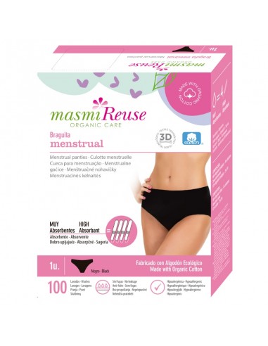 Braguita Menstrual ELEGANT Talla L  de Masmi