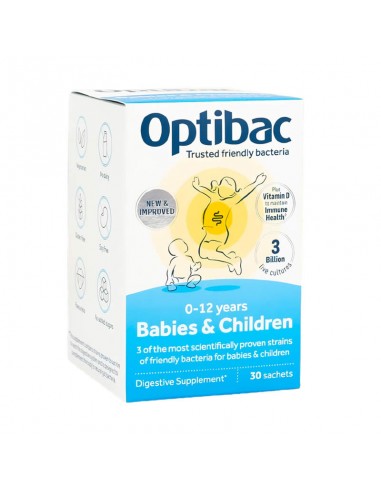 BEBÉS Y NIÑOS 30 cap de Optibac