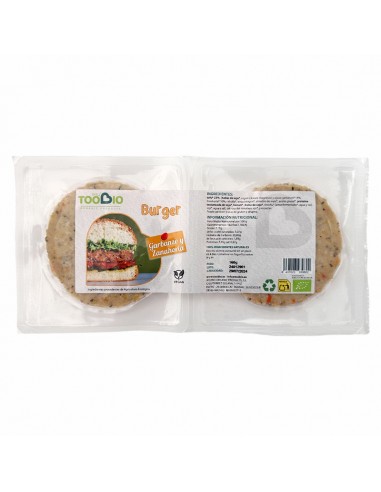 Burguer Garbanzo y Zanahoria 160 g de Toobio