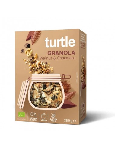 Granola Walnut & Chocolate 350g de Turtle