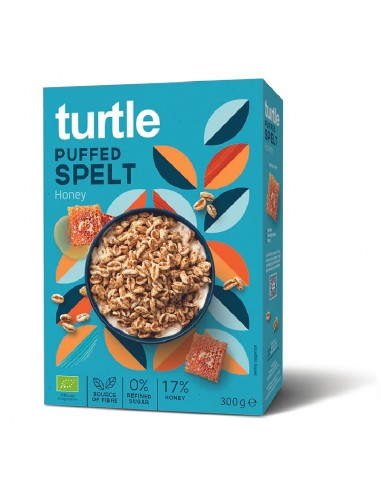 Puffed Spelt & Honey  300g de Turtle