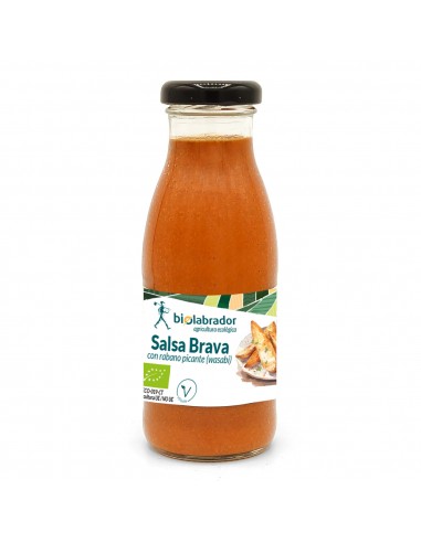 Salsa Brava con Wasabi 260g de Biolabrador