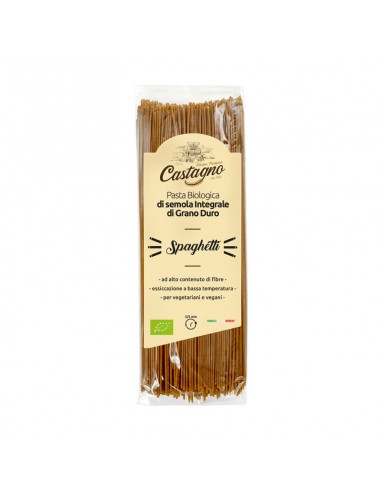 ESPAGUETIS DE TRIGO INTEGRAL 500 g de Castagno