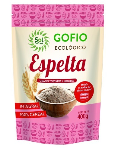 Pack 8 Uds. Gofio De Espelta Integral Bio 400 g  de Solnatural