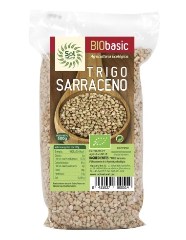 Pack 20 Uds. Trigo Sarraceno Bio 500 g  de Solnatural