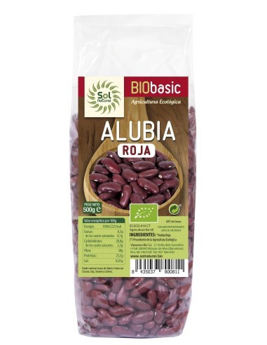 Pack 6 Uds. Alubia Roja Bio 500 g  de Solnatural