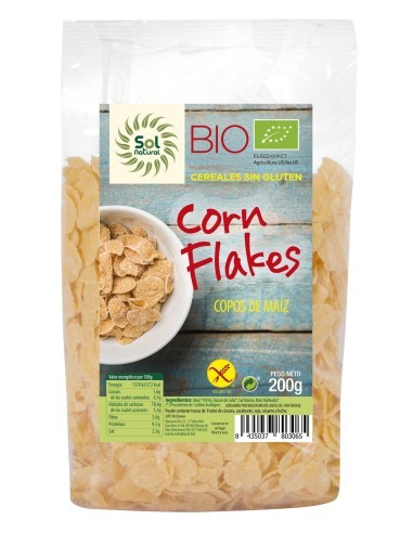 Pack 6 Uds. Corn Flakes Sin Gluten Bio 200 g  de Solnatural