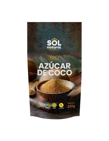 Pack 12 Uds. Azúcar De Coco Bio 250 g  de Solnatural