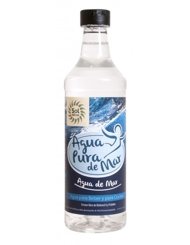 Pack 15 Uds. Agua De Mar Pequeña 500 ml  de Solnatural