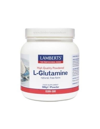 L-Glutamina en Polvo 500 g Polvo de Lamberts