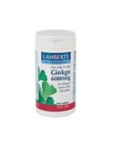 Ginkgo Biloba 6000 mg 180 Tabs de Lamberts