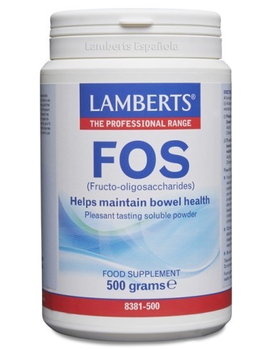 FOSÂ® (Fructo-OligosacÃ¡ridos) 500 g Polvo de Lamberts