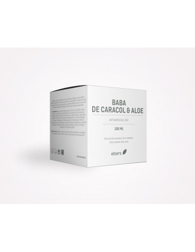 Crema Baba De Caracol + Aloe 24H 100 Ml de Ebers