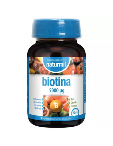 Pack 4x3 Uds Biotina 500mg 90 comprimidos de Dietmed