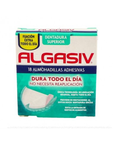 Algasiv Almohadilla Dental Superior Adhesiva 18Ud de Algasiv