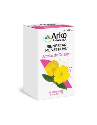 Arkocapsulas Aceite Onagra 50 Caps de Arkopharma