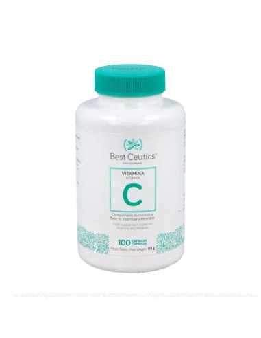 Best Ceutics Vit C 1000 Ml + Zinc 100 Caps de Best Ceutics