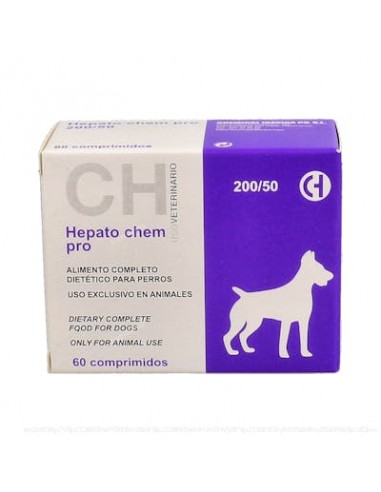 Hepato Chem Pro 200/50 60 Comp Chemical Iberica Vet de Chemical Iberica Vet