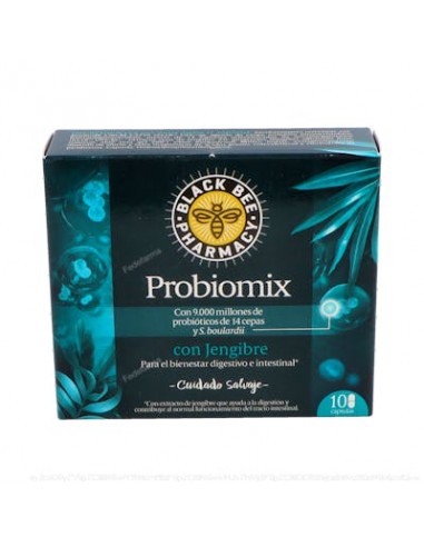 Black Bee Probiomix Probioticos 10 Caps de Black Bee