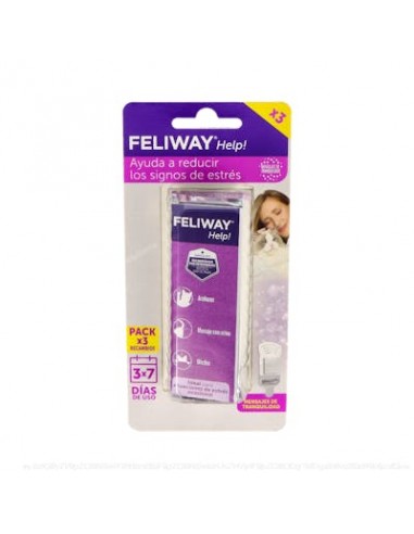 Feliway Help Recambio X 3 Vet de Ceva Vet