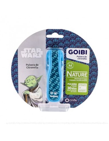 Goibi Pulsera De Citronella Nature Star Wars Yoda de Goibi