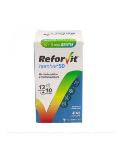 Reforvit Hombre +50 45 Cap. de Aurovitas